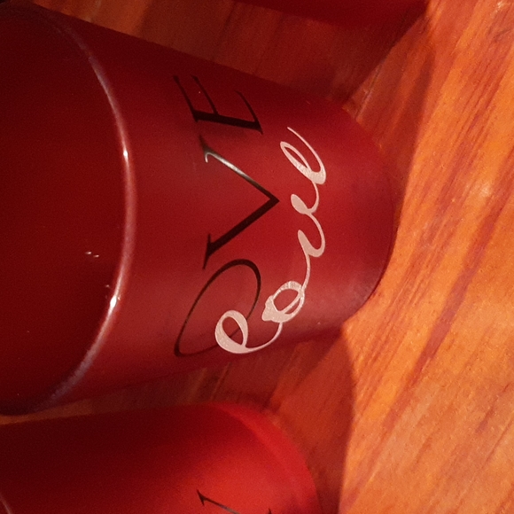 Finest Fragrance votive cups set of 3 red - Picture 3 of 6